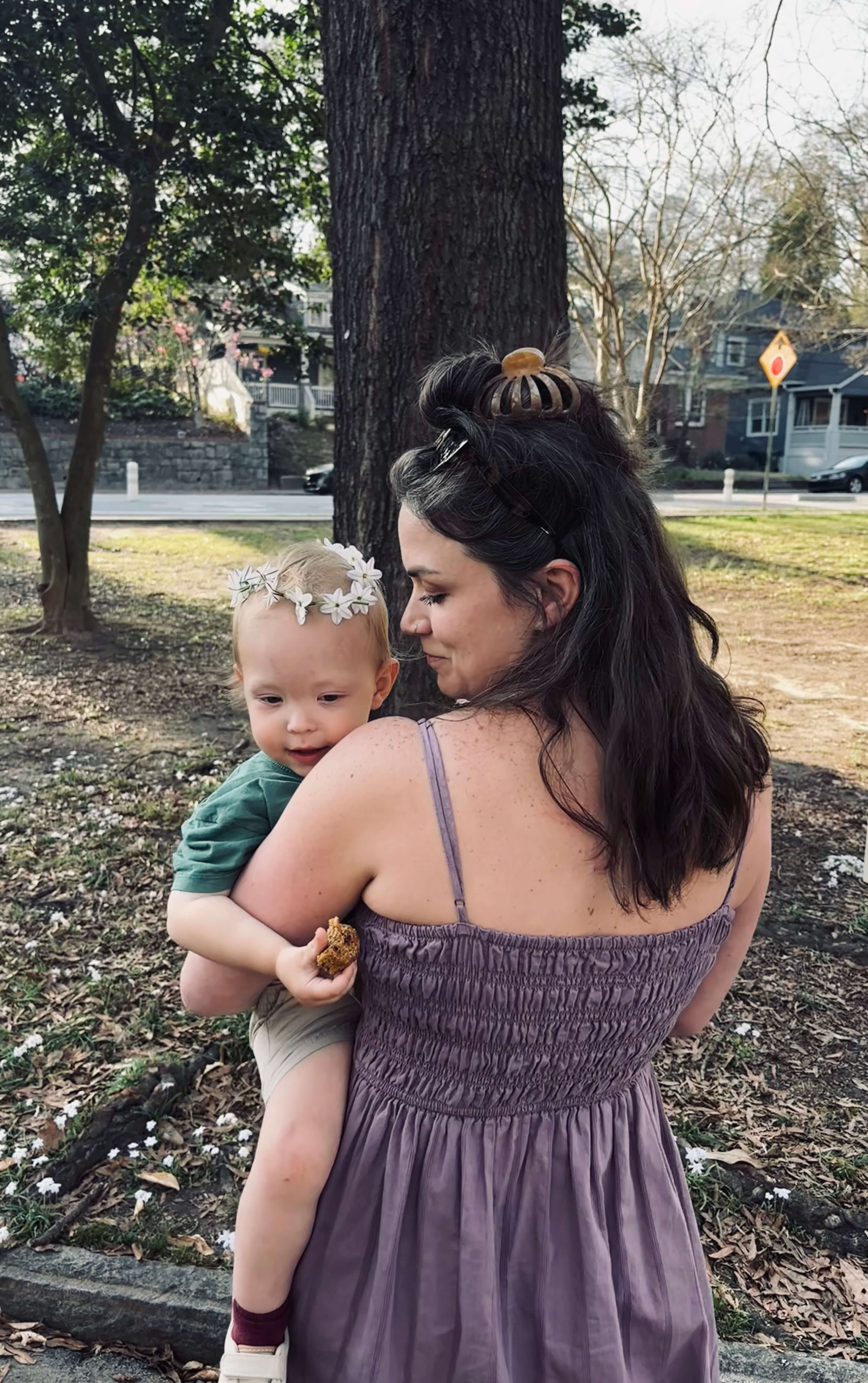 andrea with baby noah